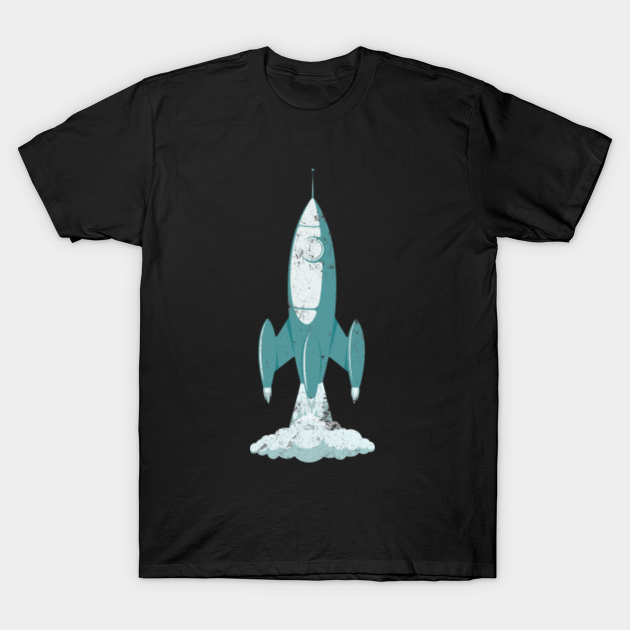 Rocket Art TShirt TeePublic